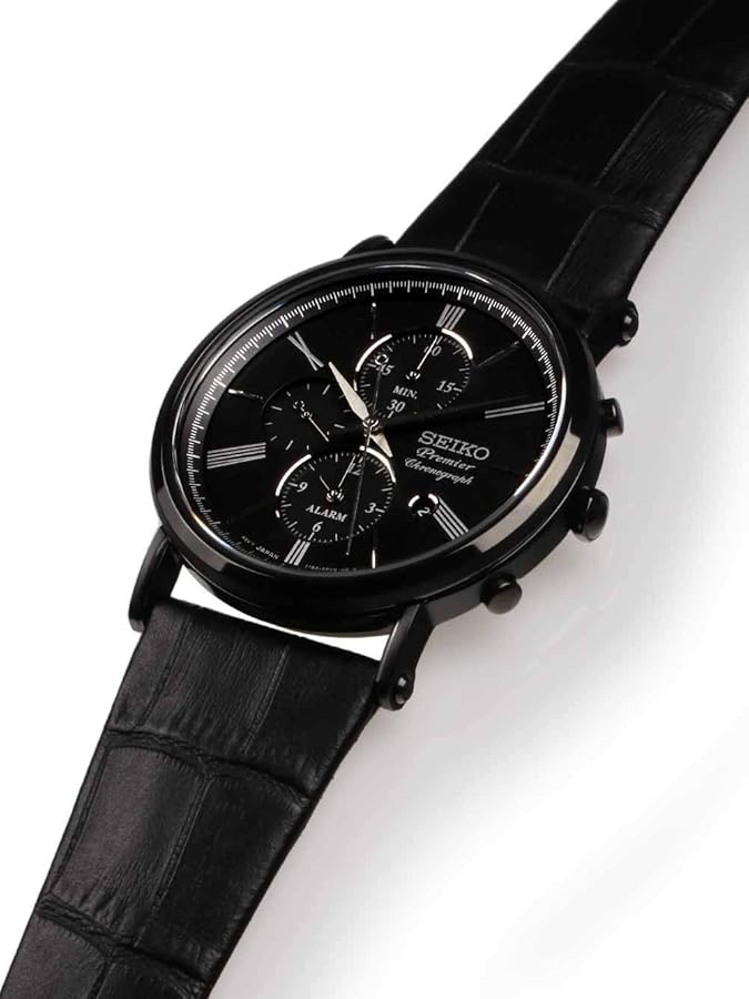 Seiko Premier Chronograph Alarm