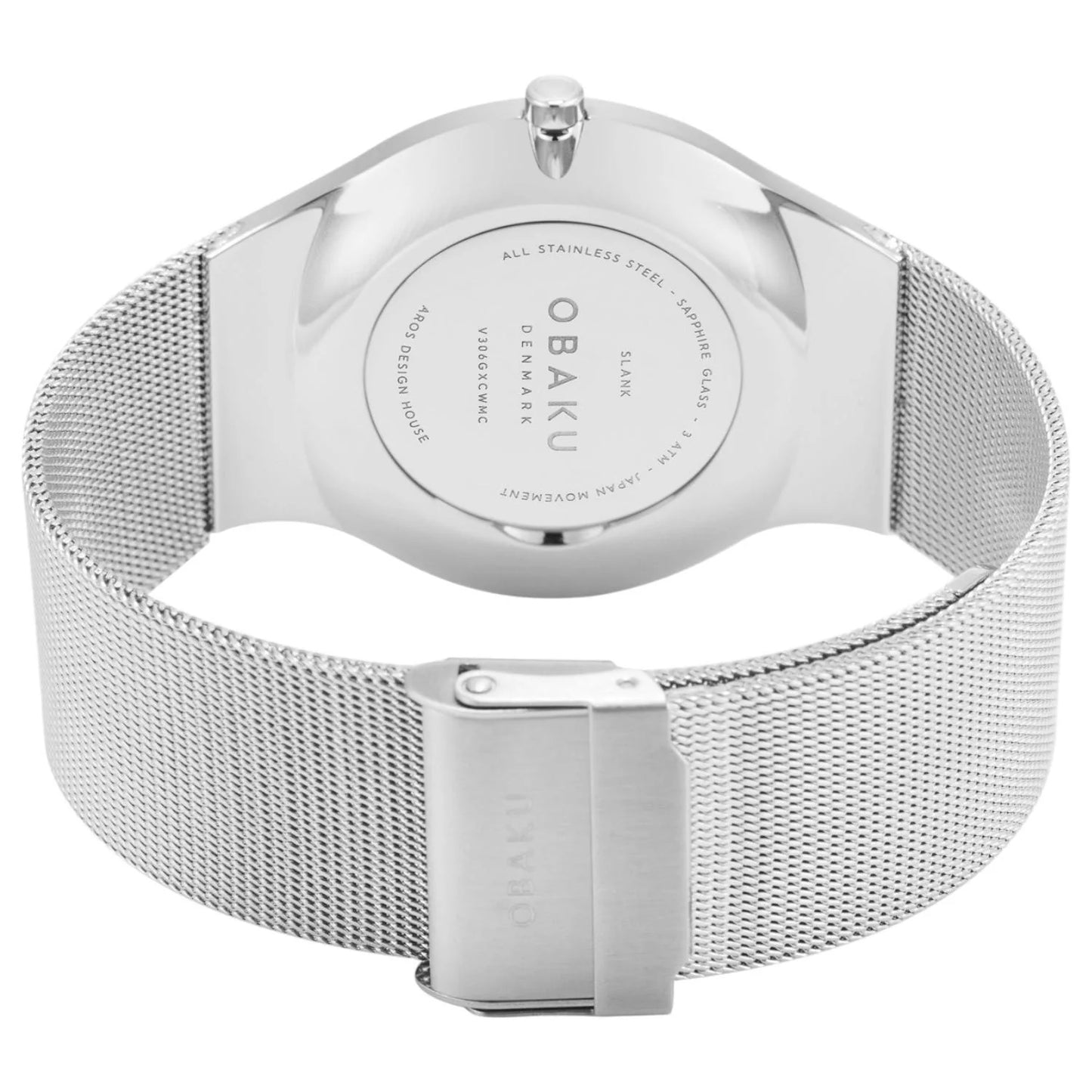 Obaku Slank Steel White V306GXCWMC
