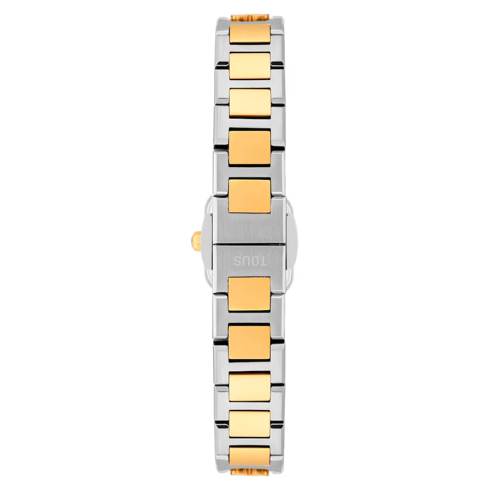 ANALOG WATCH WITH STEEL AND GOLD-PLATED STEEL BRACELET ICON TIME