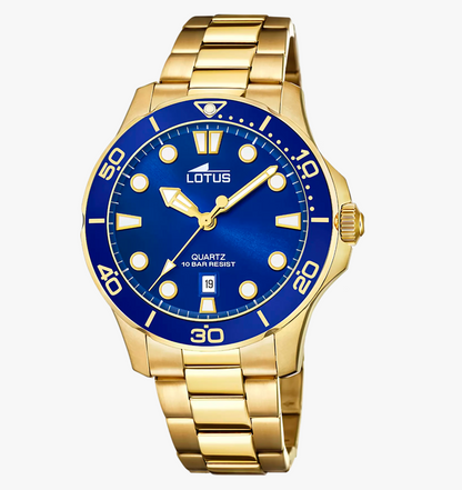 LOTUS EXCELLENT WOMEN'S WATCH WITH BLUE DIAL 18764/1