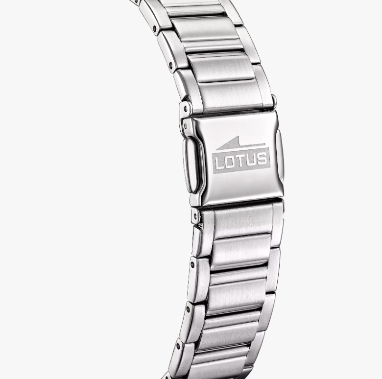 Women's Square Series light blue watch with steel bracelet 18967/4