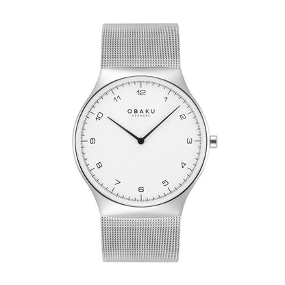 Obaku Slank Steel White V306GXCWMC