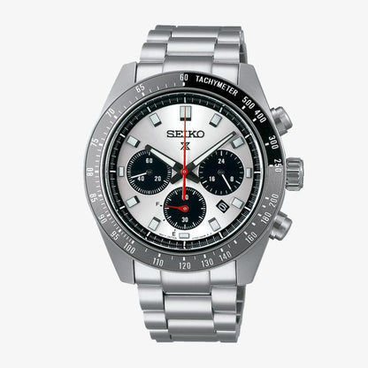Prospex Speedtimer Solar Chronograph white