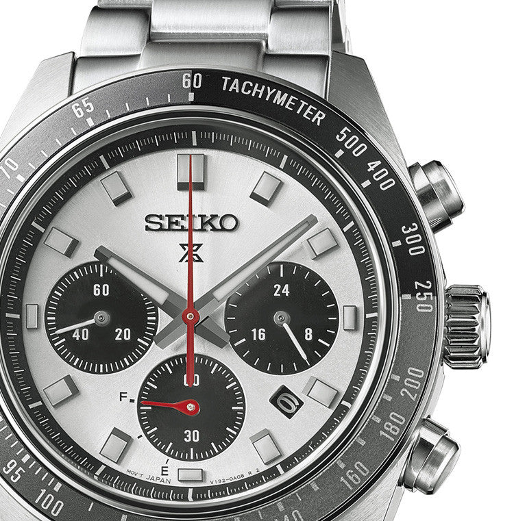 Prospex Speedtimer Solar Chronograph white