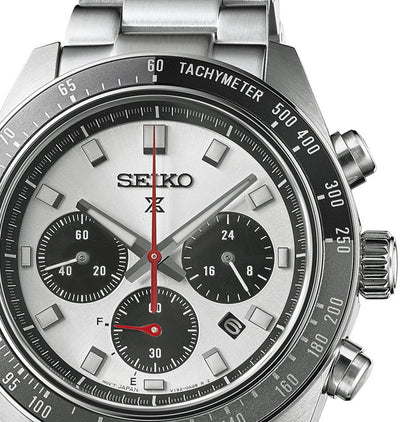 Prospex Speedtimer Solar Chronograph white